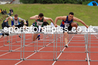 Senior mens 110 metres hurdles, 2022 Northern Senior and Under-20 Champs., Wavertree Athletics Centre, Liverpool. Photo: David T. Hewitson/Sports for All Pics